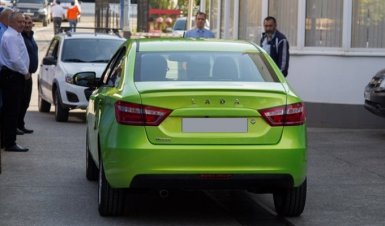 штатный спойлер лада веста