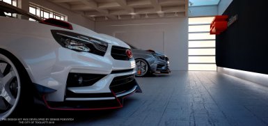 виртуальный тюнинг лада веста спорт