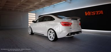 виртуальный тюнинг лада веста спорт