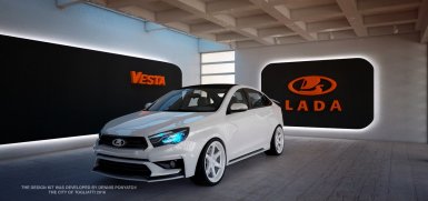 виртуальный тюнинг лада веста спорт