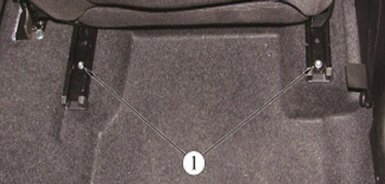 как снять передние сиденья XRAY