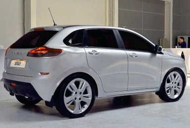 lada xray после рестайлинга (не официально)