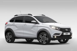 неофициальные фото Lada XRAY Cross (внедорожная версия)