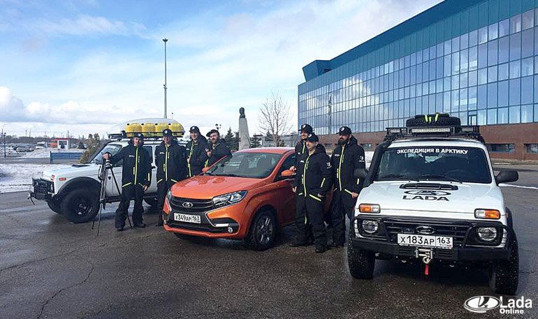 Покорять Арктику вместе с Lada 4х4 поедет XRAY