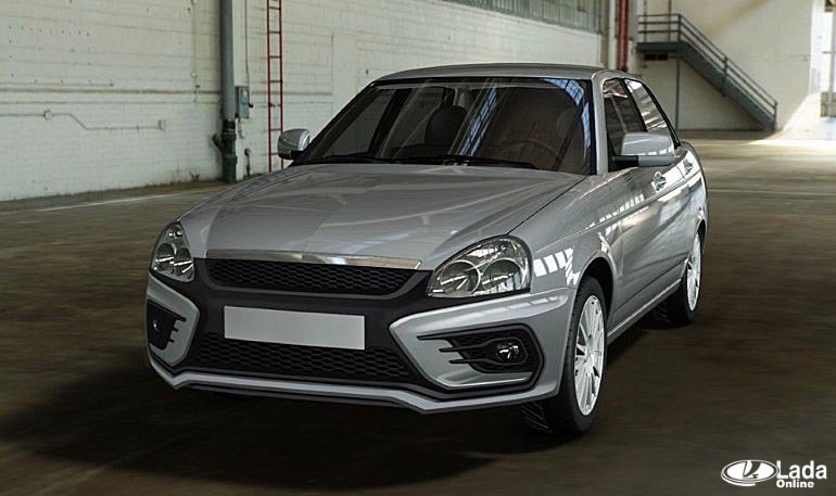 Какая могла быть Лада Приора с обвесом в «X» стиле