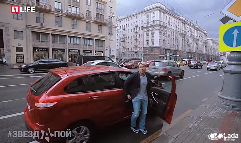 Караоке в Lada XRAY со звездами Караоке в Lada XRAY со звездами