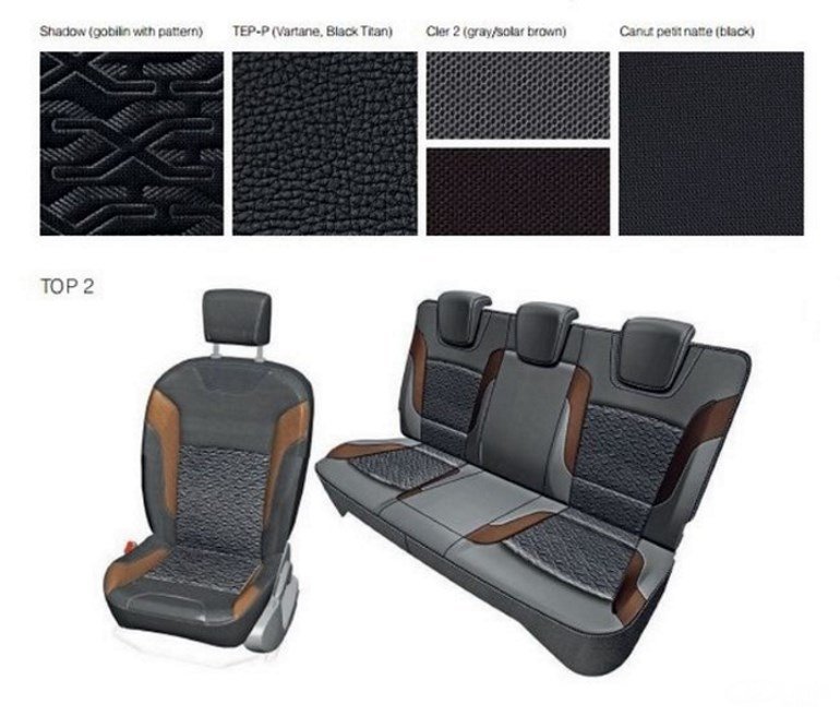 расцветки салона lada xray