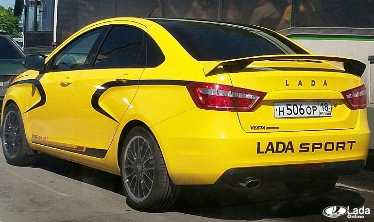 Реальные фото Лада Веста Спорт