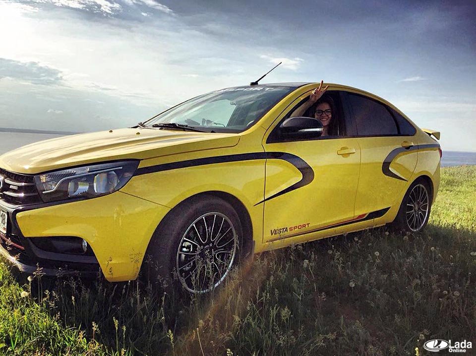 Лада Веста спорт