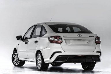 тюнинг бампер Xmug на Лада Гранта