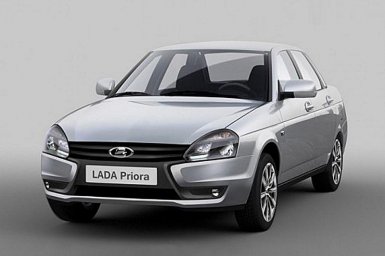 Лада Приора с обвесом в «X» стиле