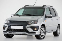 тюнинг бампер Xmug на Лада Калина 2