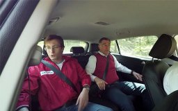 на задних сиденьях Kia Sportage