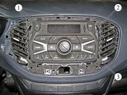 снять воздуховоды Весты