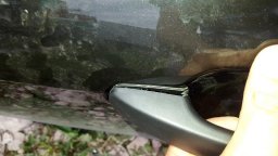 Ручка двери Весты после доработки