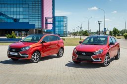 Юбилейные версии Лада Веста и XRAY (фото, видео и цены)