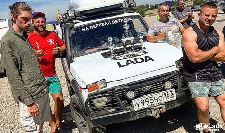 "Дикари" на Lada 4x4 одержали победу в Германии (Update)