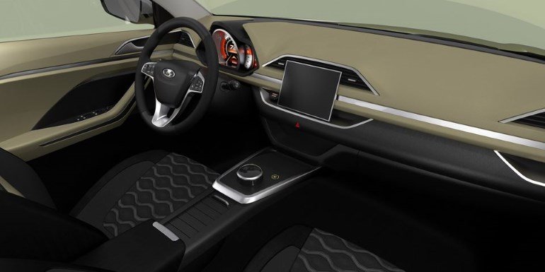 фото салона Lada XCode концепт фото салона Lada XCode концепт