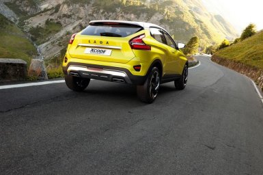 фото Lada XCode концепт сзади