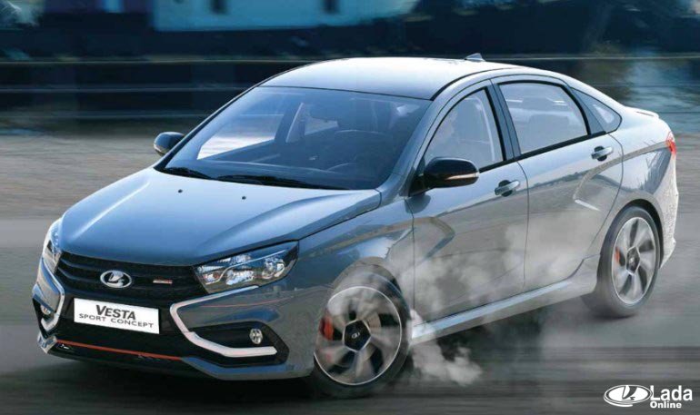 Обзор Лада Веста спорт с фото и видео (спортивная модификация) Обзор Лада Веста спорт с фото и видео (спортивная модификация)