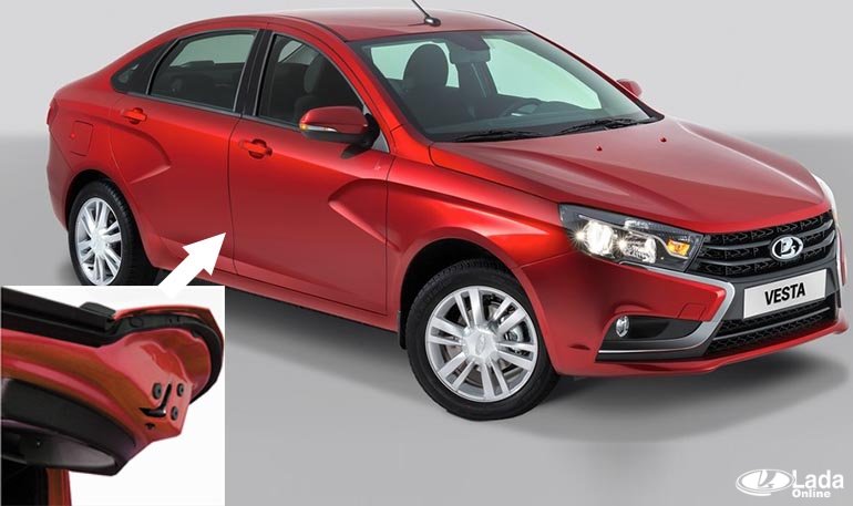 Установка дополнительных уплотнителей на двери Лада Веста Установка дополнительных уплотнителей на двери Лада Веста