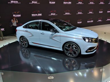 фото Лада Веста спорт на ММАС-2016