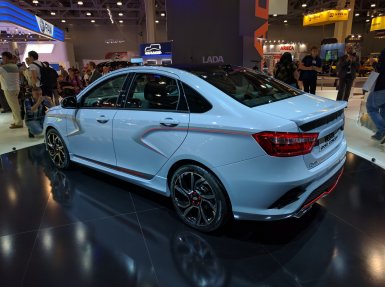 фото Лада Веста спорт на ММАС-2016