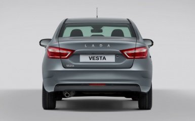 Лада Веста сзади