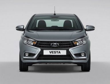 Лада Веста спереди