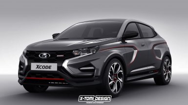 виртуальный тюнинг концепта lada xcode версия sport