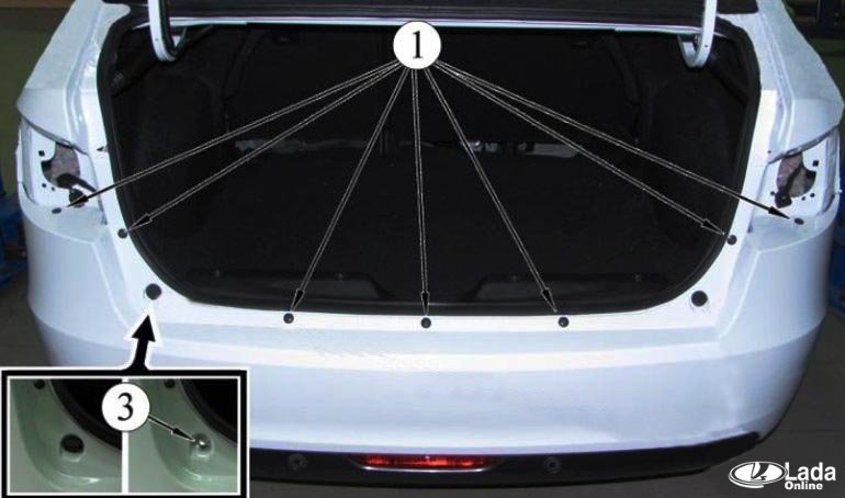 крепления заднего бампера лада веста крепления заднего бампера лада веста