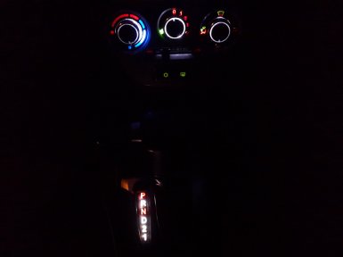 подсветка рамки АКПП на Лада Гранта и Калина