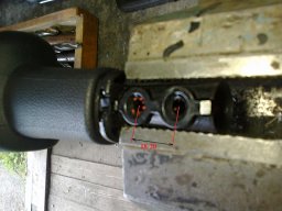 штатное крепление ручки АКПП Лада