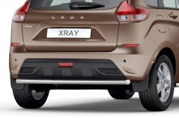трубы для защиты бамперов и порогов на Lada XRAY