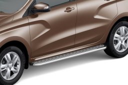 трубы для защиты бамперов и порогов на Lada XRAY