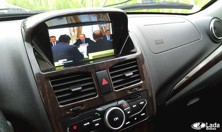 Как подключить телевизор к штатной ММС автомобилей LADA Как подключить телевизор к штатной ММС автомобилей LADA