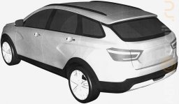 Фото серийного Лада Веста кросс универсал от патентной службы