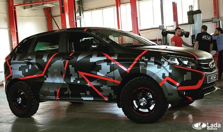 Внедорожный тюнинг Lada XRAY (лифтованный кроссовер) Внедорожный тюнинг Lada XRAY (лифтованный кроссовер)