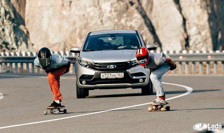 АВТОВАЗ организовал LADA Longboard Camp