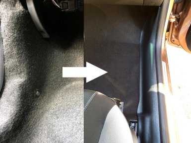 Накладки на передние пороги xray