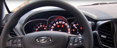 панели приборов Лада Веста нового образца