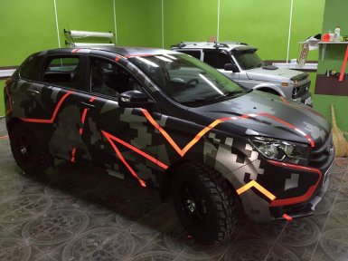 фото тюнинга lada xray