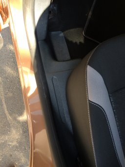 Накладки на задние пороги в салоне xray