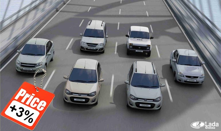 1 января 2017 года АВТОВАЗ поднимает цены на LADA 1 января 2017 года АВТОВАЗ поднимает цены на LADA