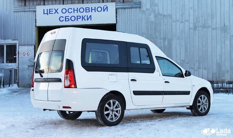 На базе Лада Ларгус сделали грузопассажирский минивэн
