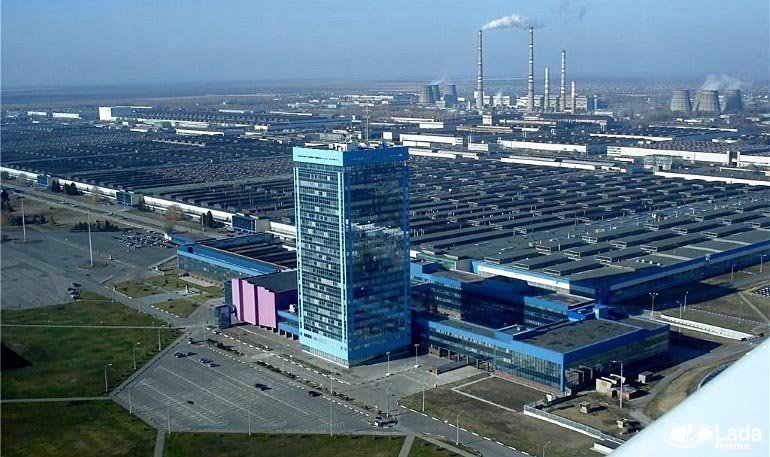 Экскурсия по заводу АВТОВАЗ в Тольятти с воздуха
