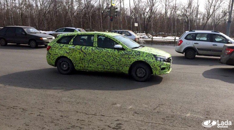 фото лада веста универсал лайм