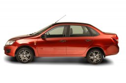 Фото юбилейной Lada Granta
