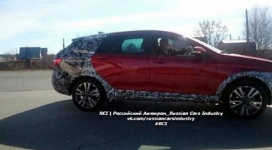 Первые фото и видео универсала Лада Веста в камуфляже