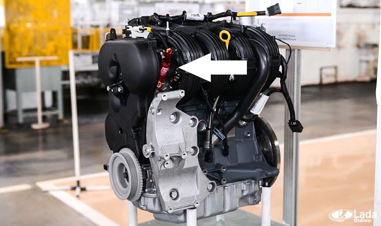 Замена и проверка клапана изменения фаз газораспределения на LADA